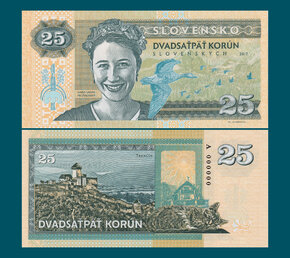 25 korún Ivana