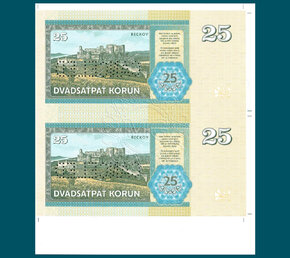 25 Korún rev.