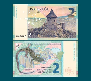 2 groše - Šomošský hrad