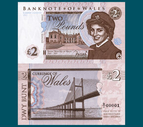 2 pounds Wales