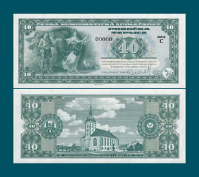 40 korún CNS Teplice