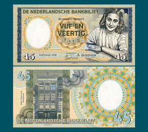 45 gulden / Anna Franková