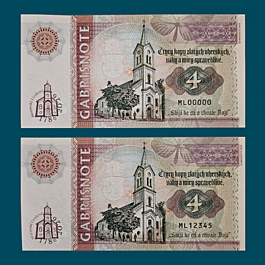 4 kopy zlatých Uherských