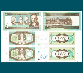 4 koruny/2 Francs