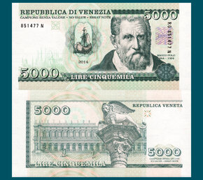 5000 lire Venetia