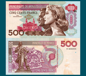 500 francs Monaco