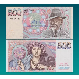500 Kčs - Alfonz Mucha