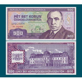 500 korun československých Emil Hácha