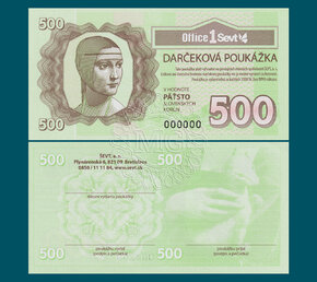 500 korun ŠEVT 2007