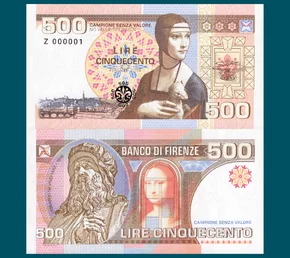 500 lire Florence / Italy