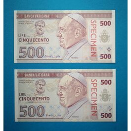 500 lire Vatican