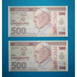 500 lire Vatican