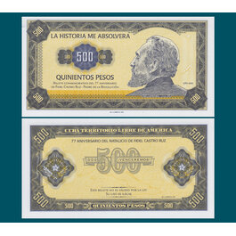 500 pesos Fidel 2003