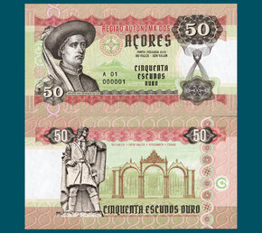 50 escudos Azores / verzia B