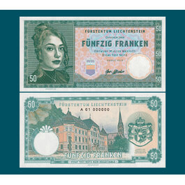 50 Franken Liechtenstein