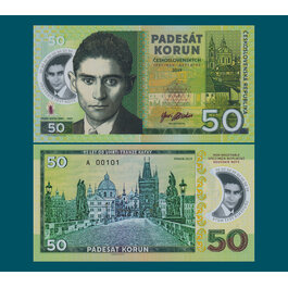 50 korún F. Kafka