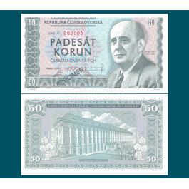 50 korún Masaryk