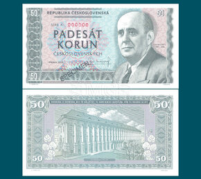 50 korún Masaryk