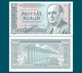 50 korún Masaryk