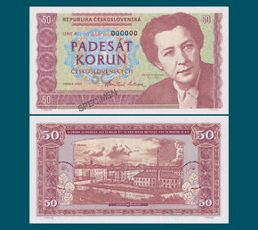 50 korún Milada Horáková