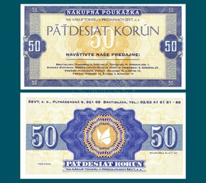 50 korún Ševt