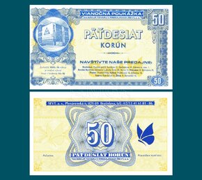 50 korún Ševt / verzia B