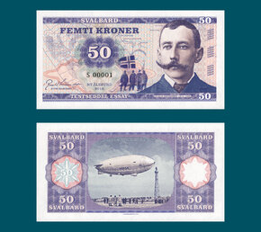 50 kroner Svalbard / Spitsbergen / Norway