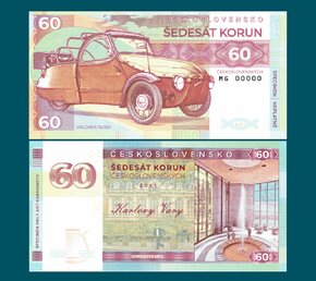 60 korún Československých
