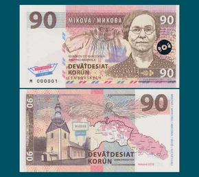 90 korún Lemkovia typ C