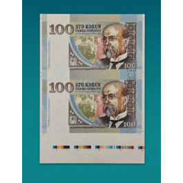 Aršík 2x 100 Korún T. G. Masaryk - verzia B