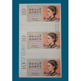 Aršík 3 x 10 Kčs *1949*