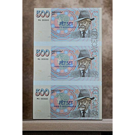 Aršík 3x 500 Kčs - Alfonz Mucha