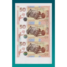 Aršík 3x 50 Lire Bugatti Tipo 35