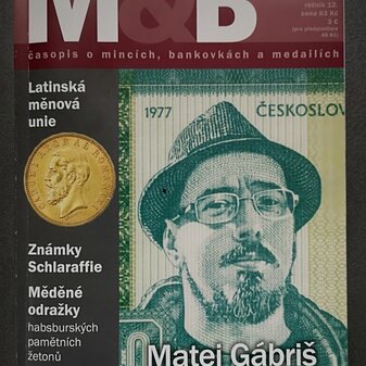 Článok v časopise Mince a Bankovky 5/2019