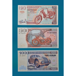 Sada 50,500,1000 korún