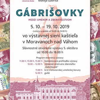 Vernisáž Mateja Gábriša v Moravanoch nad Váhom